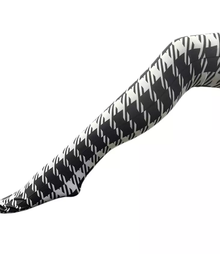 Sukkahousut valk. kukonaskel iso - Sukkahousut - SU331 - 1