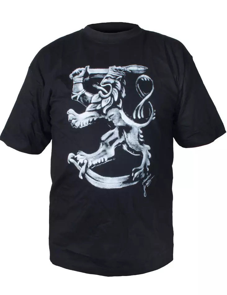 T-paita Suomi Leijona molemmin puolin - T-paidat - KID521 - 1