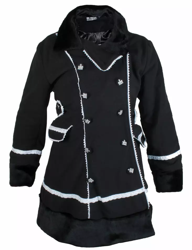 Takki-Mimi Coat-Black-T291 - Kangastakit - T291 - 1