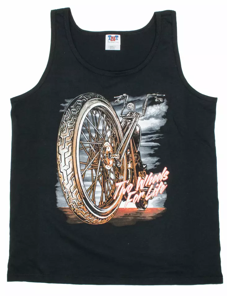 Tank top-Hot Leathers-Big Wheel - Hihattomat paidat - TP1001 - 1
