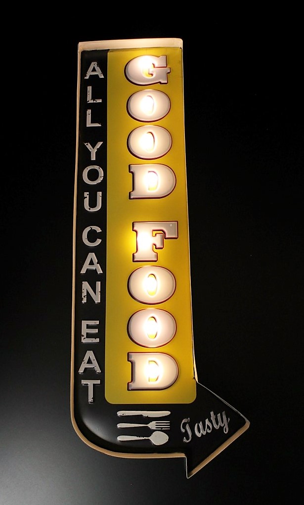 Valokyltti Good Food - Taulut, kehykset - PELT21 - 1