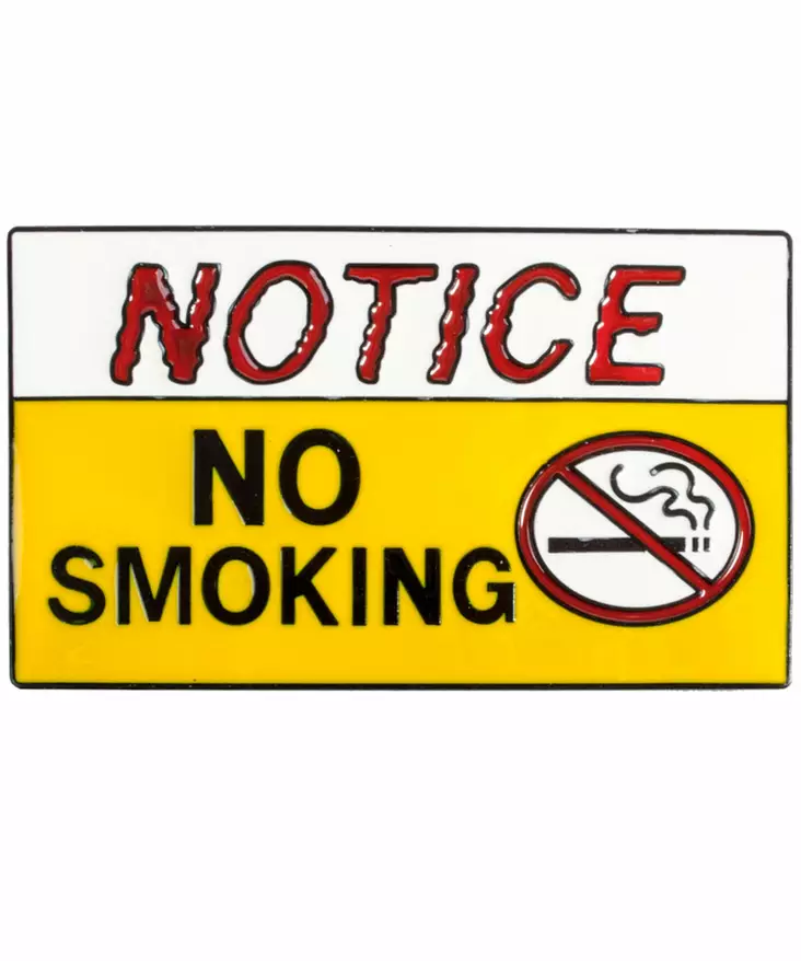 Vyönsolki, Notice - No smoking - Soljet - VS731 - 1