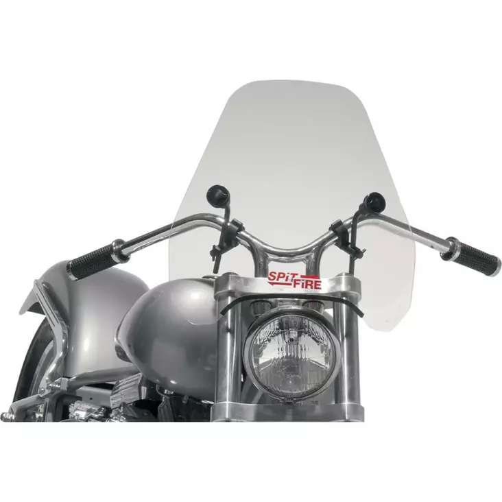 WINDSHIELD SPORT S-06 SPITFIRE CLEAR | BLACK 15" - Tuulilasit ja etumaskit - 23130001 - 1