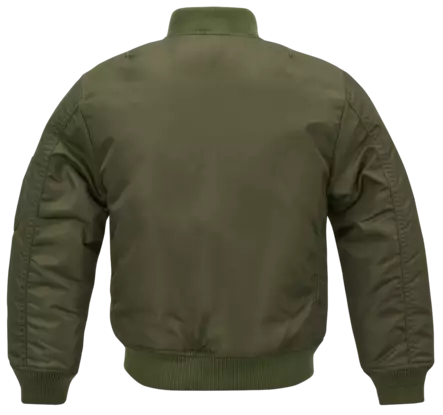 Brandit Olive MA1 lasten pilotti - Hupparit ja Takit - KID522 - 16