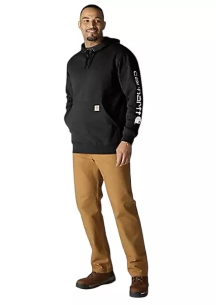 Carhartt musta huppari K288, Iconic Logo - Hupparit - CRH42 - 2