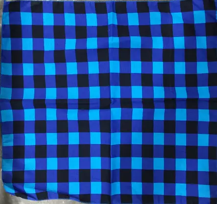 Huivi, sininen ralliruutu - Huivit - HU422 - 1