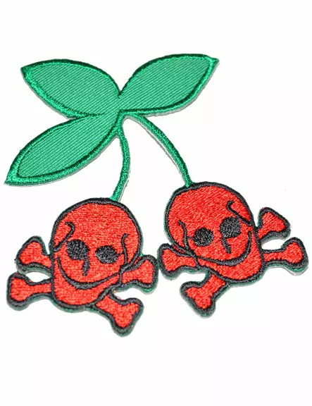 Kangasmerkki, kirsikkakallot - Kangasmerkit - K892 - 1