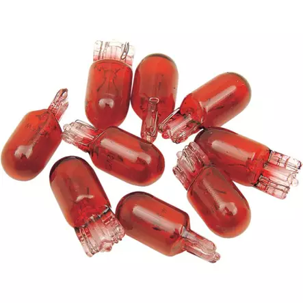 MARKER LIGHT WEDGE BULB RED 5W 12V - Polttimot - 20600122 - 1