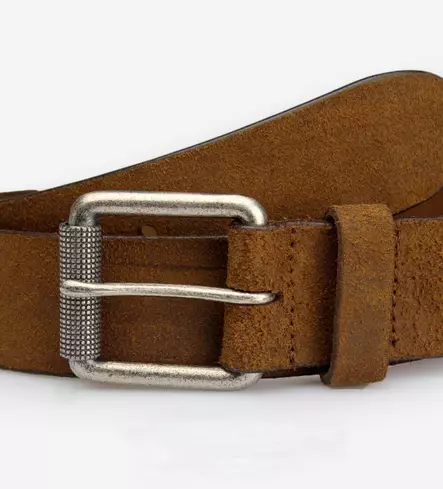 Nahkavyö Ruskea XL-Nahkafarkkuvyö 45mm - Nahkavyöt - KV212 - 2