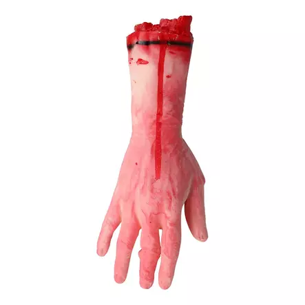 Verinen katkaistu käsi, halloween - Kallot, Halloweenrekvisiitta - HOR742 - 1