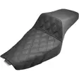 2-UP SEAT STEP UP FRONT|REAR SADDLEHYDE™|SADDLEGEL™ BLACK - Satulat ja satulanpäälliset - 08040652 - 1