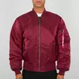 Alpha MA-1 Burgundy pilotti takki orig - Pilottitakit - ALP2 - 1