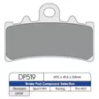 BRAKE PAD DP SINTERED REPLACEMENT STREET TOURING OFF-ROAD/ATV - Jarrupalat - 17212292 - 1