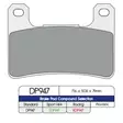 BRAKE PAD DP SINTERED REPLACEMENT STREET TOURING OFF-ROAD/ATV - Jarrupalat - 17212562 - 1