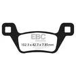 BRAKE PAD FA-R SERIES SINTERED METAL - Jarrupalat - 17212242 - 1
