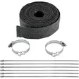 EXHAUST WRAP KIT BLACK 25FT - Pakoputket ja niiden osat - 18610622 - 1