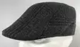 Flatcap, Darkgray/black ruutu one size - Flat Capit - LC542 - 2