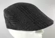 Flatcap, Darkgray/black ruutu one size - Flat Capit - LC542 - 3