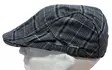 Flatcap harmaa ruudukko - Flat Capit - LC682 - 3