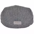 Flatcap harma mustavalk, sin ruutu - Flat Capit - LC662 - 2