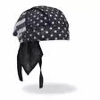 Headwrap, Hot Leathers, Harmaa lippu - Headwrapit - HW192 - 5