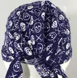Headwrap, sininen, pikkukallot - Headwrapit - HW32 - 3