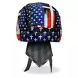 Headwrap USA lippu risteillä - Headwrapit - HW242 - 1