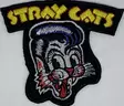 Kanhgasmerkki Stray Cats logolla - Kangasmerkit - K1492 - 1