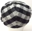 Lätsä, mustavalko ruutu flat cap - Flat Capit - LC462 - 5
