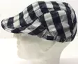 Lätsä, mustavalko ruutu flat cap - Flat Capit - LC462 - 4