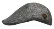 Lätsä Tweed mustavalkoinen - Flat Capit - LC802 - 1