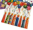 Lautasliina, Happy Birthday, 12 kpl - Servetit - SER22 - 2