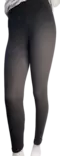 Leggingsit pehmeät mustat leggarit - Leggingsit - LEG112 - 1