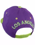 Lippis, BOL,Los Angeles, Lila/vihreä - Lippikset - LC292 - 4