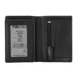 Lompakko, musta, RFID suojattu - Lompakot ja rahakukkarot - KN342 - 2