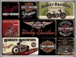 Magneettisetti H-D Motorcycles 9 kpl - Magneetit - MAG32 - 2