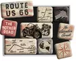Magneettisetti Route 66 Bike Maps - Magneetit - MAG22 - 2