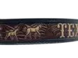Nahkavyö ruskea TEXAS horse - Nahkavyöt - KV202 - 2