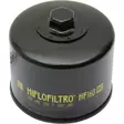 OIL FILTER SPIN-ON RACING WITH NUT PAPER GLOSSY BLACK - Öljynsuodattimet - 07120502 - 1