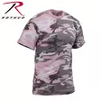 Rothco Subdued pink camo tpaita - T-paidat - ROT52 - 2