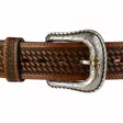 Stetson Ruskea nahkavyö komeilla koriste - Nahkavyöt - STEV2 - 6