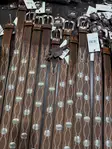 Stetson Ruskea nahkavyö komeilla koriste - Nahkavyöt - STEV2 - 7