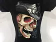 T-paita, Cowboyhattu Skull, Glow - T-paidat - KID472 - 4
