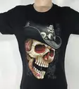 T-paita, Cowboyhattu Skull, Glow - T-paidat - KID472 - 1
