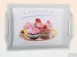 Tarjotinsetti, Cupcake, puinen - Korit ja tarjottimet, sisustuslaatikot - PRT552 - 3