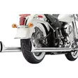 TRUE DUALS EXHAUST SYSTEM CHROME WITH FISHTAIL TIPS - Pakoputket ja niiden osat - 18001752 - 1