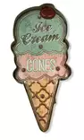 Valokyltti Ice Cream Cones - Taulut, kehykset - PELT42 - 1