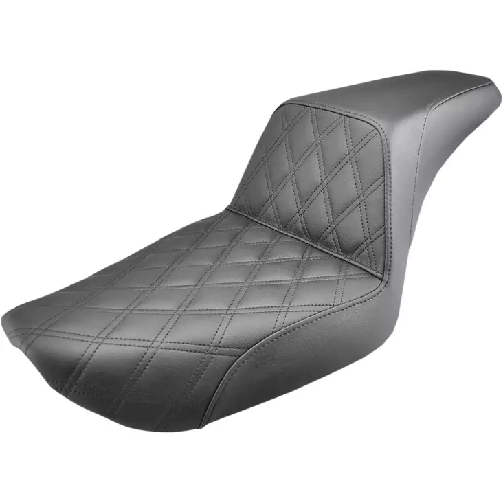2-UP SEAT STEP UP FRONT|REAR SADDLEHYDE™|SADDLEGEL™ BLACK - Satulat ja satulanpäälliset - 08030532 - 1