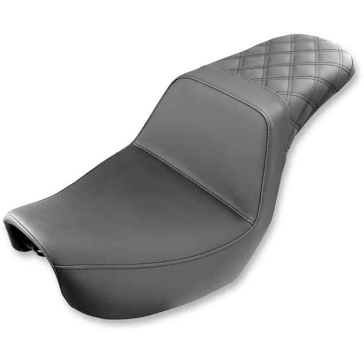 2-UP SEAT STEP UP FRONT|REAR SADDLEHYDE™|SADDLEGEL™ BLACK - Satulat ja satulanpäälliset - 08030562 - 1