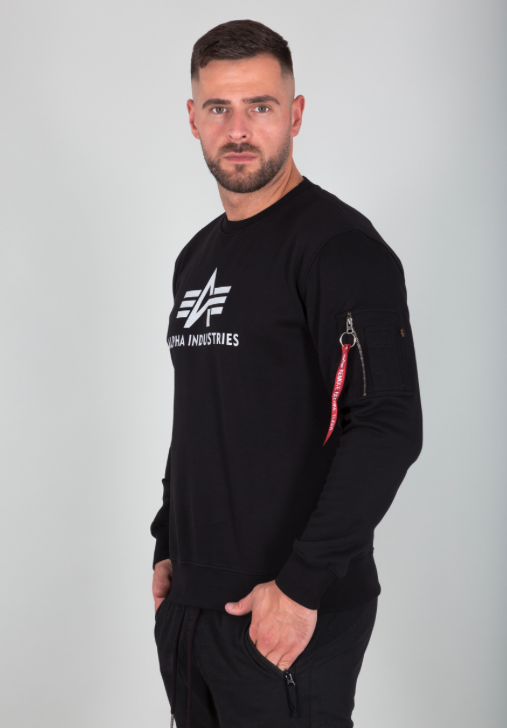 Alpha college 3D syvä printti hihatasku - Pitkähihaiset paidat - ALP42 - 1